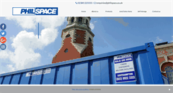 Desktop Screenshot of philspace.co.uk